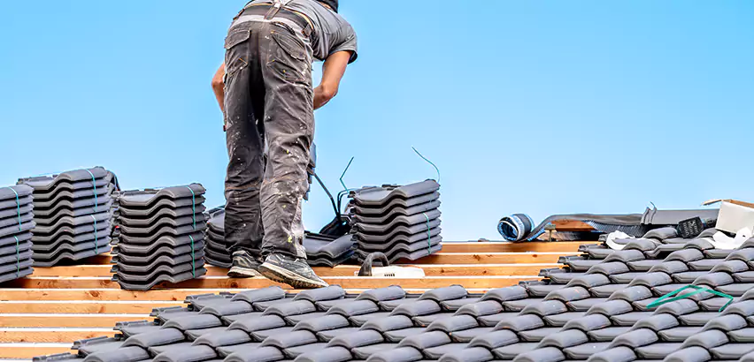 Replacing Tile Roof Underlayment in Cambridge
