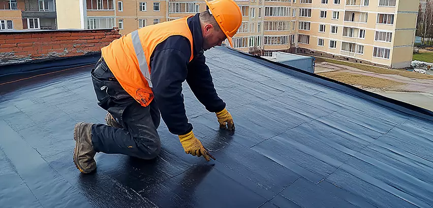 Residential TPO Roof Repair in Cambridge