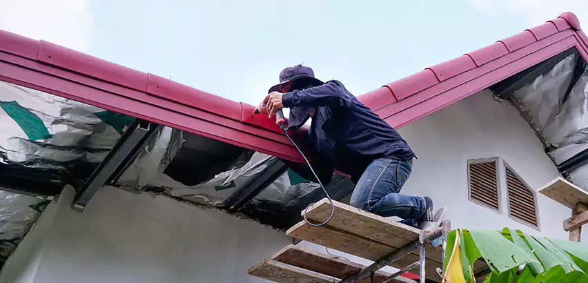 Residential Wind Damage Roof Repair in Cambridge